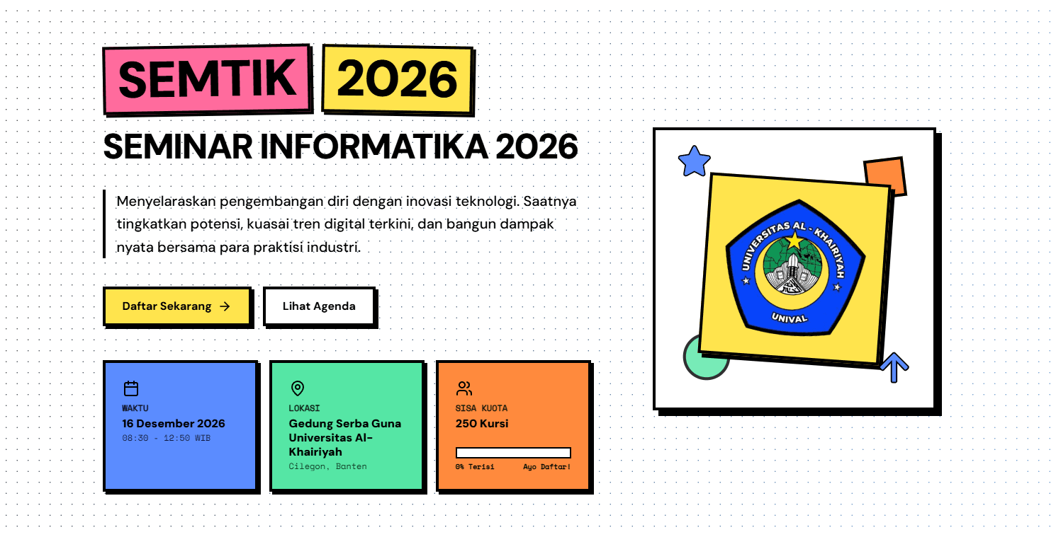 SEMTIK26 - Seminar Informatika 2026